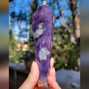 NEW 5.34" FLOWER AGATE DT